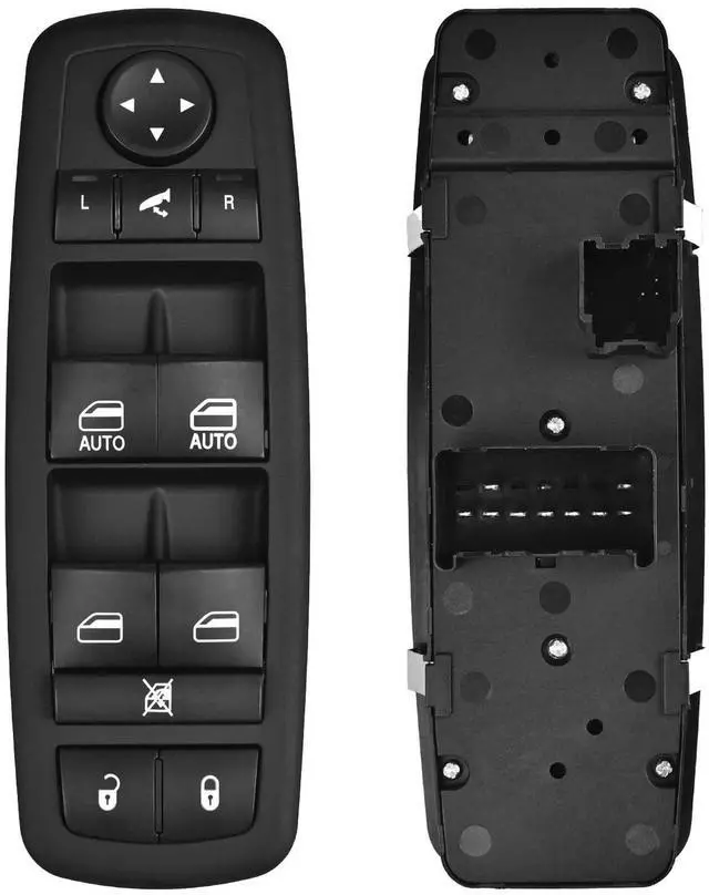 Main image of Driver Side Master Power Window Switch 9 Pins + 3Pins Compatible with 2012-2015 17-19 Dodge Grand Caravan 2013-2015 Ram 1500 2500 2015 Ram 3500 2012-2015 Town&Country Replaces# 68110867AB 68110867AA
