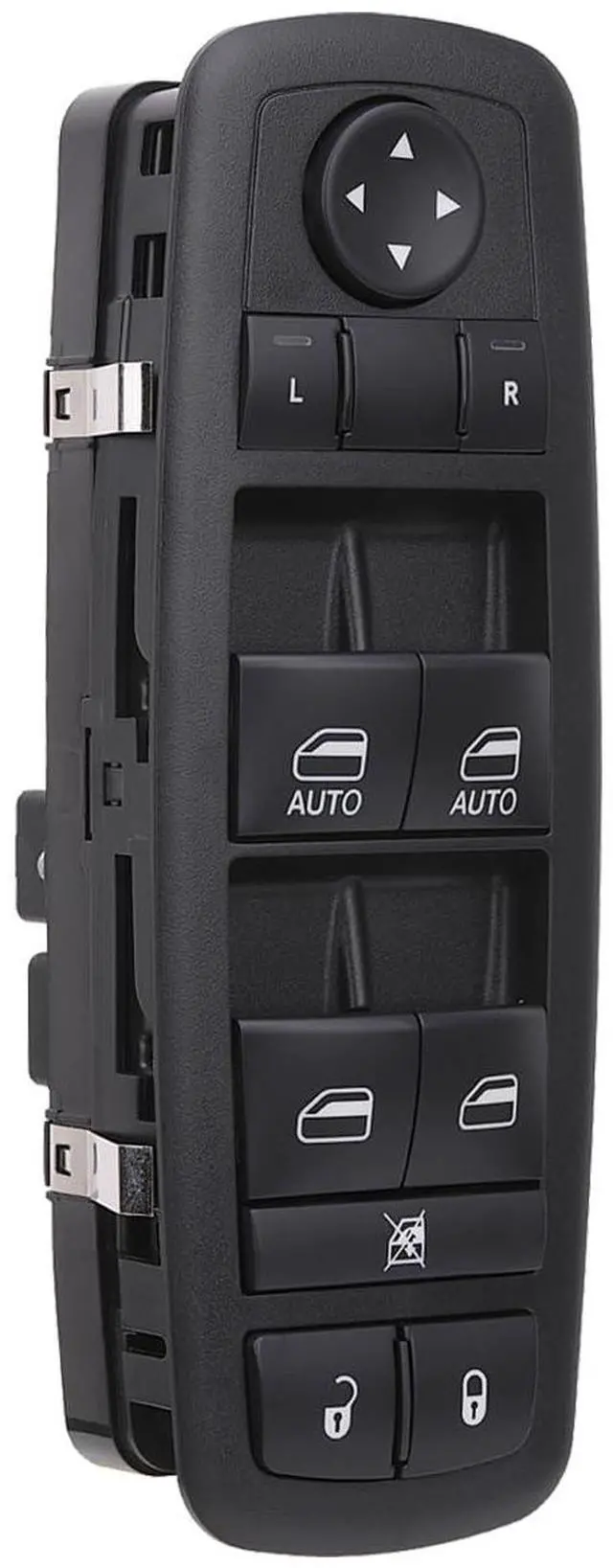 Main image of Power Window Switch Main Control Button Compatible with 2016-2018 Ram 1500 2500 3500, 11-19 Dodge Charger, 11-12 Dodge Journey, 11-20 Chrysler 300, 15-17 Chrysler 200, Replaces OEM 68231805AA