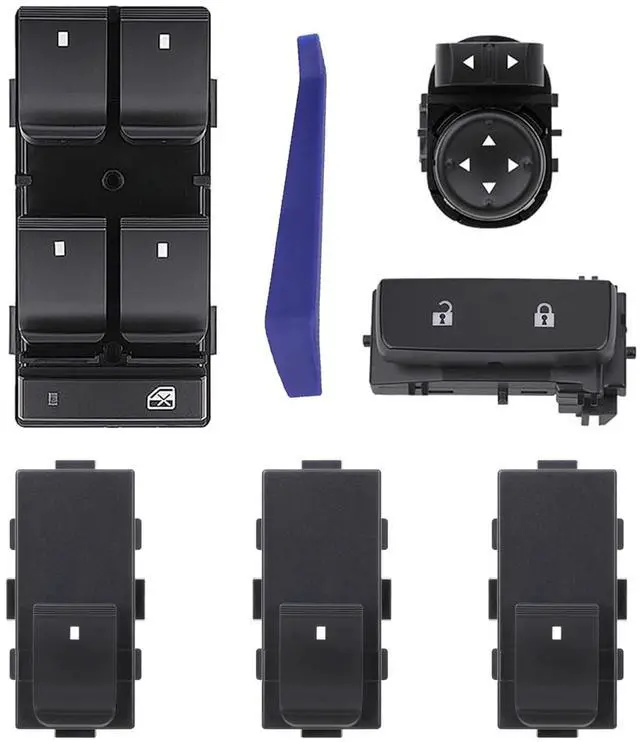 Main image of Power Window Switch & Door & Mirror Control Switch Button