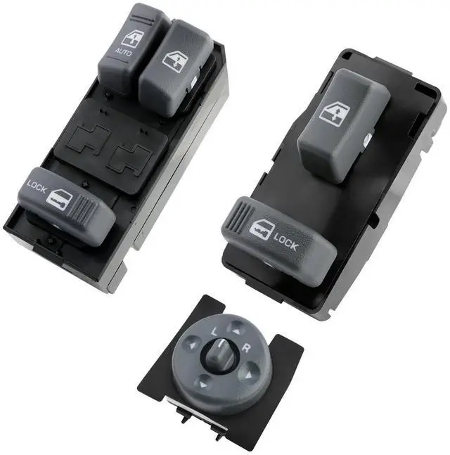 Main image of Window & Mirror Switch, Fit for 1994-2001 Chevy GMC C1500 C2500 C3500 Tahoe