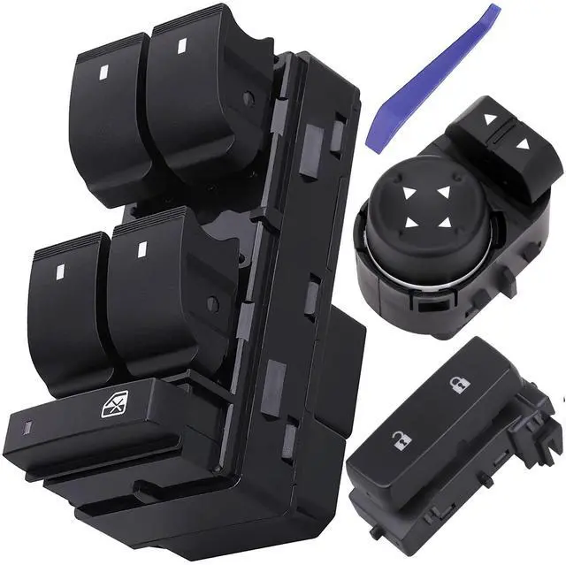 Main image of Power Window Switch & Front Driver Side Door Lock & Mirror Switch