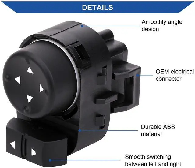 Alt view image 5 of 7 - Power Window Switch & Front Driver Side Door Lock & Mirror Switch