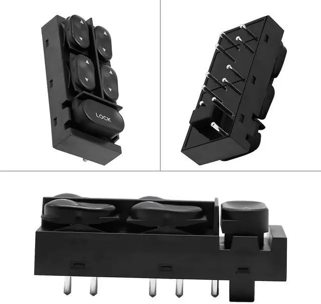 Alt view image 4 of 6 - Master Window Control Switch Driver Door Lift Control F4ZZ-14529-B Replacement for Ford Mustang Window Switch GT Convertible 1994-2004, Escort 1997-2002, Tracer 1997-1999