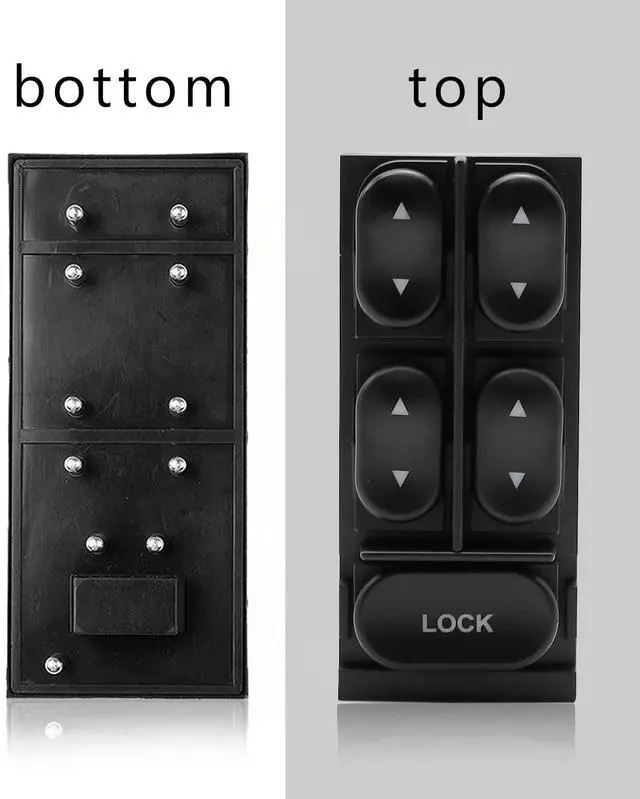 Alt view image 5 of 6 - Master Window Control Switch Driver Door Lift Control F4ZZ-14529-B Replacement for Ford Mustang Window Switch GT Convertible 1994-2004, Escort 1997-2002, Tracer 1997-1999