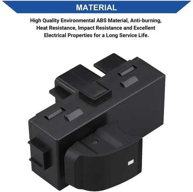 Alt view image 5 of 7 - 2pcs Passenger Window Switch for 2007-2013 Chevy Silverado/GMC Sierra