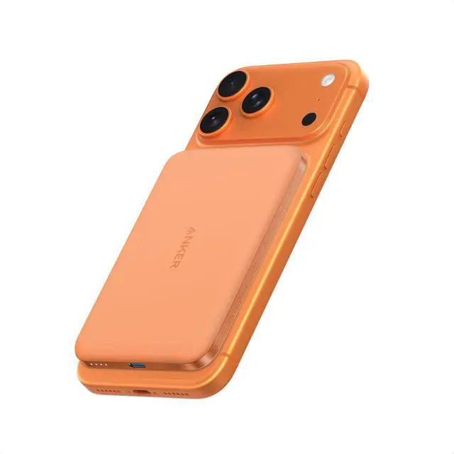 Main image of Nano Magnetic Power Bank, 5,000mAh Qi2-Certified 15W Portable Charger