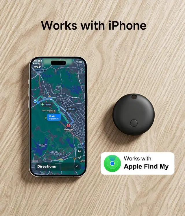 Alt view image 2 of 7 - Tracker Tags, 4 Pack Work with Find My(iOS)