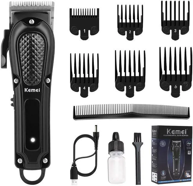 Main image of KM-1071 Professional Hair Clippers for Men, 4-Speed Barber Clippers