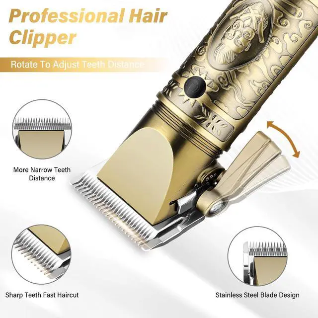 Alt view image 2 of 6 - 27 in 1 Hair Clippers for Men Professional, Beard Trimmer Kits & Sets