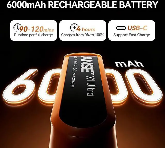 Alt view image 2 of 7 - Rechargeable Fuel Transfer Pump Battery Powered (Model X1 Ultra)