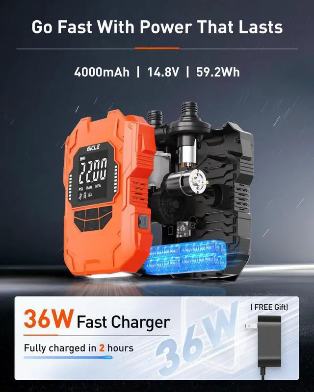 Alt view image 4 of 7 - Paddle Board Electric Pump, SUP Pump Rechargeable for Paddle Board