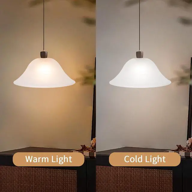 Alt view image 7 of 7 - Glass Lamp Shade Replacement for Torchiere Floor Lamps, Lamp Shade for Floor Lamp Suitable for E26 Socket, Standing Lamp Replacement Shade, Alabaster Glass Bowl Shade, E26 Socket Not Include(White)