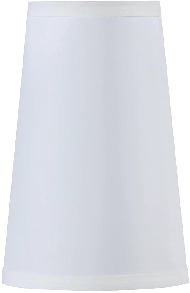Alt view image 3 of 7 - 32164 Transitional Hardback Empire Shape Spider Fitter Lamp Shade in Off White, 4-1/4" Top x 6" Bottom x 9" Slant