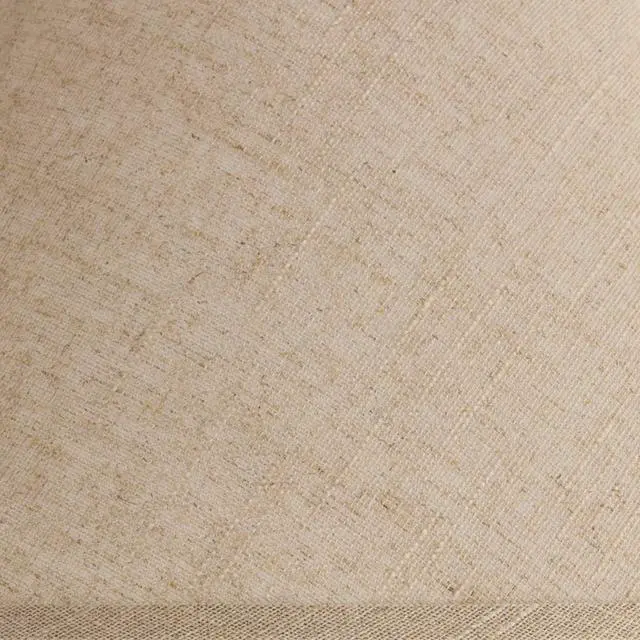 Alt view image 7 of 7 - Pre-Assembled Denni Fine Large Burlap Empire Shade 6x17x11.5 (Spider)