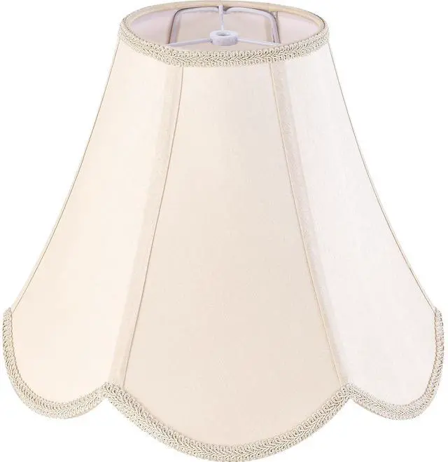 Main image of Lamp Shades 1Pc,6" x 13" x 10.6",Bell Shade,Yellowish Beige Petals