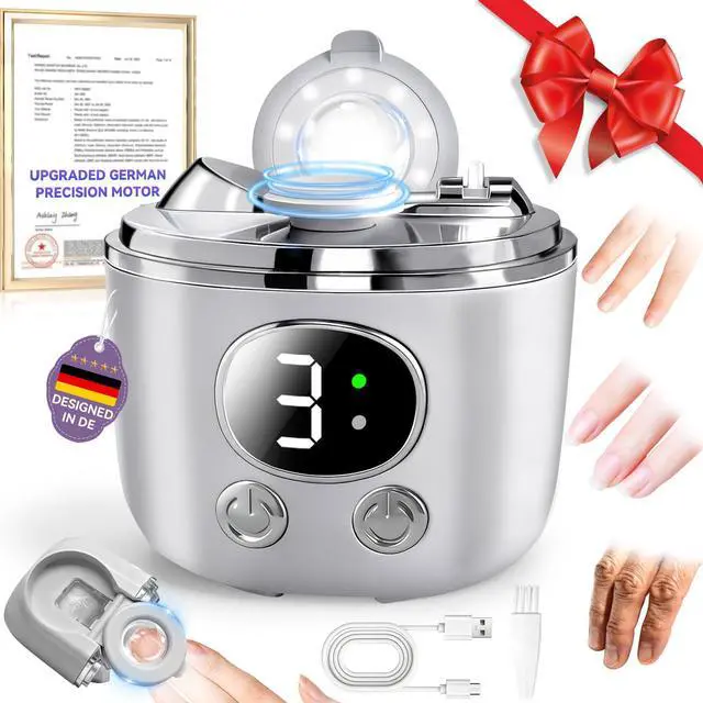 Main image of 2026 Pro 6.0 Upgraded Electric Nail Clipper3-in-1 Multi-Purpose