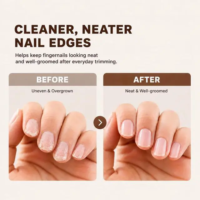 Alt view image 5 of 7 - 2026 New Electric Nail Clipper, Automatic Nail Trimmer & Electric Nail File with LED Light,Built-in Nail Clippings Storage, 3 Speeds,USB Rechargeable for Seniors,Adults,Fingernails & Toenails1PCS