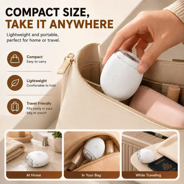Alt view image 6 of 7 - 2026 New Electric Nail Clipper, Automatic Nail Trimmer & Electric Nail File with LED Light,Built-in Nail Clippings Storage, 3 Speeds,USB Rechargeable for Seniors,Adults,Fingernails & Toenails1PCS