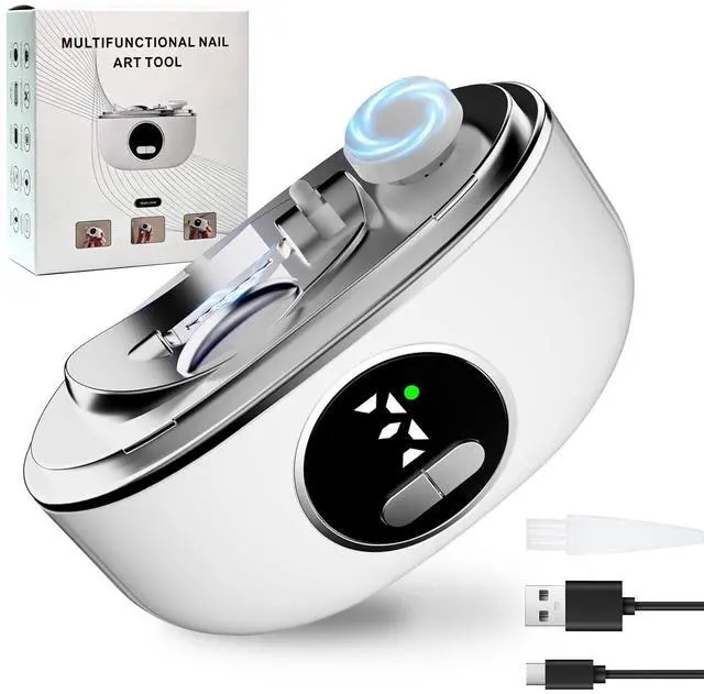 Main image of Electric Nail Clipper for Seniors, Automatic Nail Trimmer