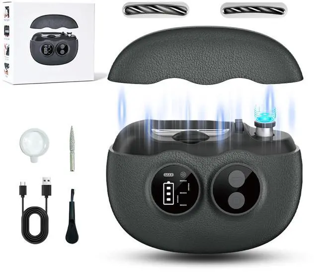 Main image of Electric Nail Clipper, 3 in 1 Electric Nail Clippers with Interchangeable Heads, Built-in Magnifier, Dual Polishing Modes, LCD Display, Debris Storage, for Seniors, Adults, Kids