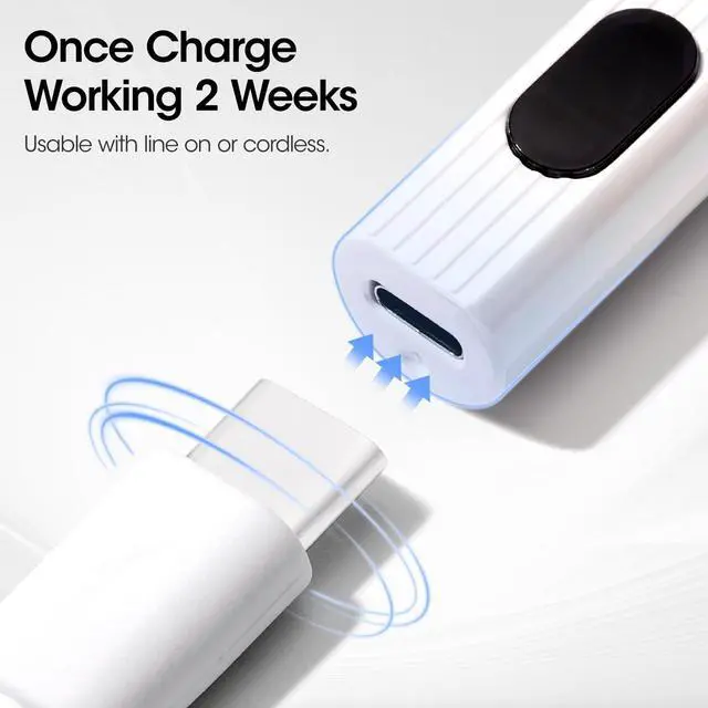 Alt view image 6 of 7 - UV Light for Gel Nails, Mini Cordless UV Nail Lamp with Stand