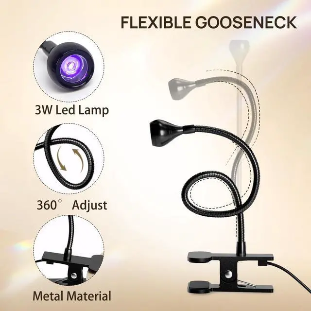 Alt view image 4 of 7 - UV LED Nail Lamp, Quick Drying UV Light for Gel Nails
