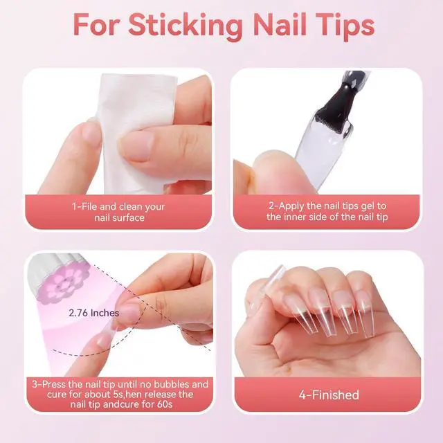 Alt view image 4 of 7 - Gooseneck UV LED Nail Lamp Flash Cure Lamp Rechargeable 58mW/cm²