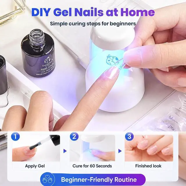 Alt view image 3 of 7 - Mini UV Light for Gel Nails Flash Curing Innovative with Smart