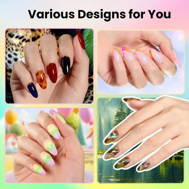 Alt view image 5 of 7 - Nail Polish Kit with U V Light - 80Pcs 55 Colors Gel Nail Kit