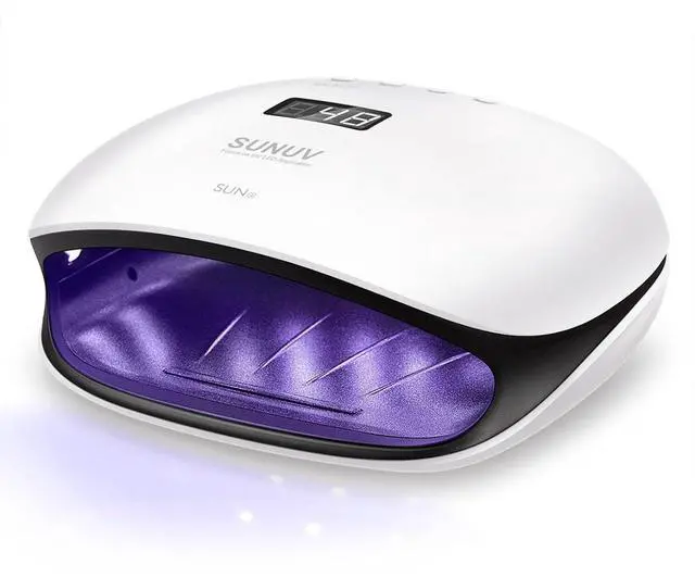 Main image of UV LED Nail Lamp, UV Light for Nails, LCD Display, 36 LEDs SUN4 Black