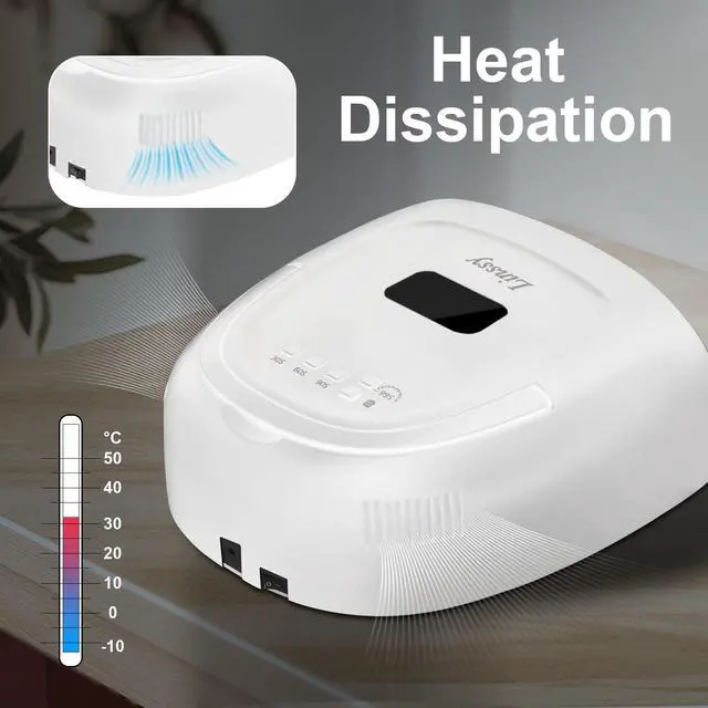 Alt view image 6 of 7 - 60W Rechargeable UV LED Nail Lamp, Faster Wireless Nail Dryer Gel Light