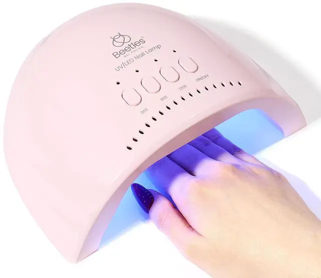 Main image of UV Nail Lamp with 3 Timer Smart Sensor UV Light for Nails Pink
