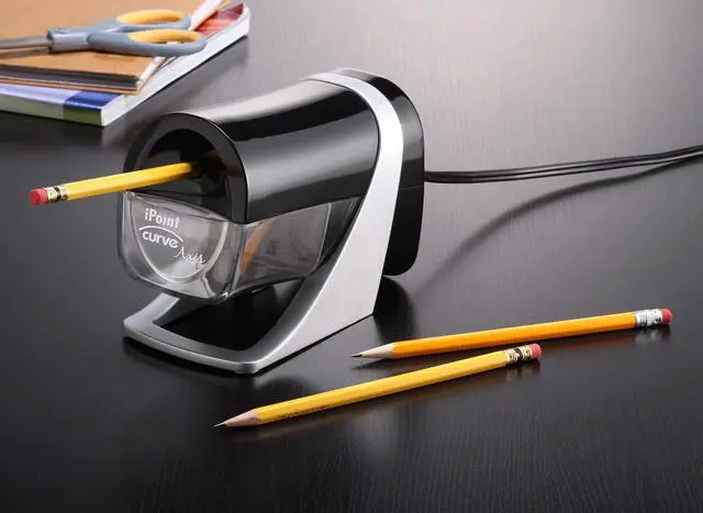 Alt view image 3 of 3 - iPoint Curve Axis Heavy Duty Electric Pencil Sharpener
