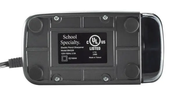 Alt view image 7 of 7 - Electric Pencil Sharpener, 5-1/2 x 3-3/4 x 7-3/4 Inches