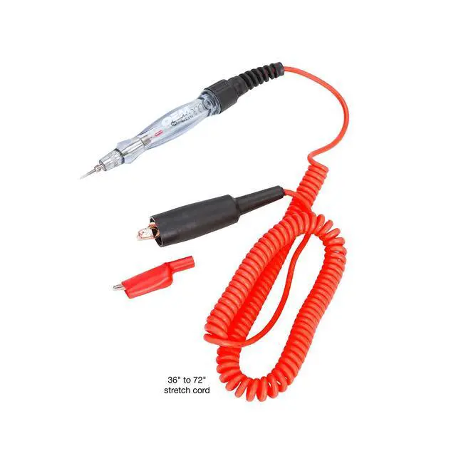 Alt view image 2 of 4 - 25936 Mini Circuit Tester for 6 Volt and 12 Volt Systems, Open Circuit Finder, Ground Testing Tool, Includes Automotive Probe and Bright Light Bulb