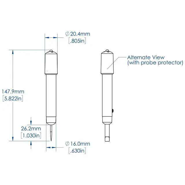 Alt view image 3 of 5 - General Technologies Corp CT8002 Cordless Circuit Tester, Black