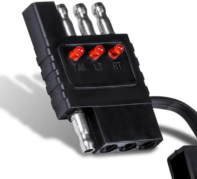 Main image of True MODS 4-Way Flat Trailer Light Tester 4-Pin Wiring Circuit Test