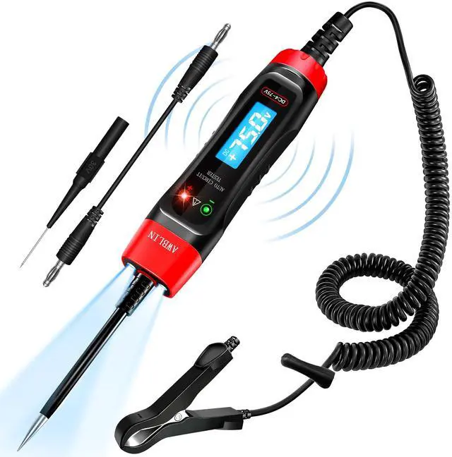 Main image of 4-75V DC Automotive Test Light with Buzzer Sound