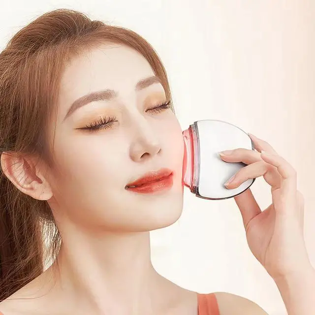 Alt view image 3 of 7 - 2026 Upgraded Electric Gua Sha Massager 4-in-1 Facial & Body Tool with Micro-Current & 45°C Warmth, Skin Firming Anti-Aging Wrinkle Remover, Relieve Soreness, for Eyes, Neck & Face