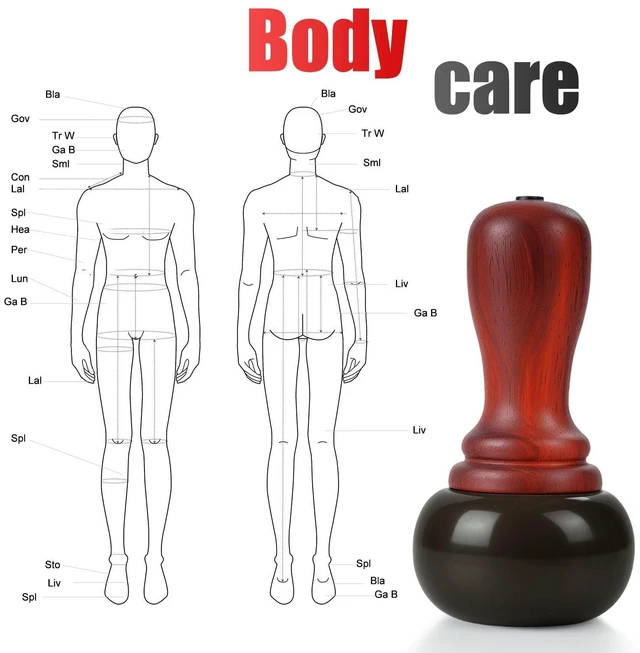Alt view image 7 of 7 - Hot Stones for Massage,Electric Body Massager with Temperature Adjustment,Natural Bian Stone Gua Sha Scraping Massager for Home SPA,Effective Care for the Whole Body