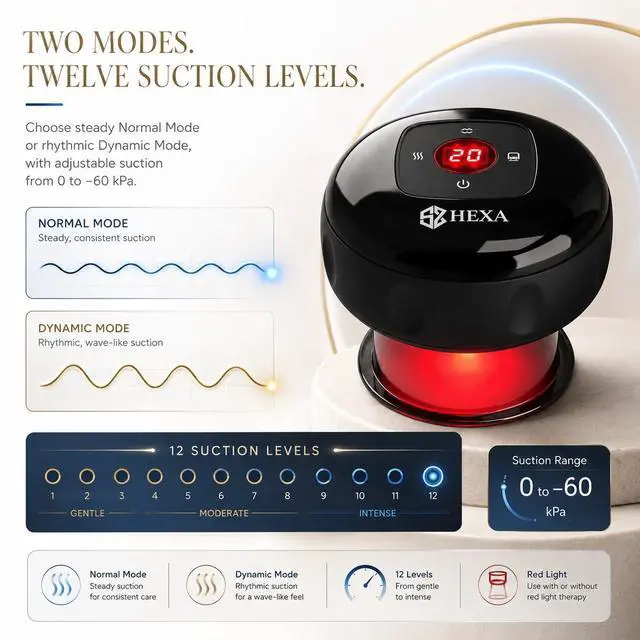 Alt view image 3 of 7 - Smart Cupping Therapy Massager, Cupping Set for Wellness & Relaxation