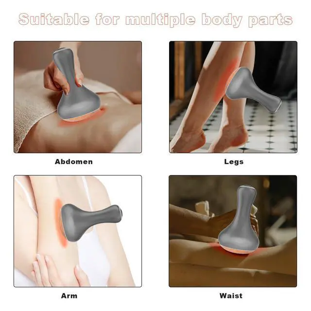 Alt view image 7 of 7 - Wireless Hot Stones for Massage Red Bian Stone