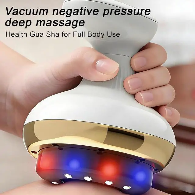 Alt view image 2 of 7 - Cellulite Remover & Cellulite Massager Tool for Skin & Muscle Care, Electric Gua Sha Device for Cellulite Massage Tool,9 Suction Levels&Heating, Handheld Massager for Belly, Arms, and Legs