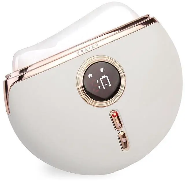 Main image of Electric Gua Sha Device, Gua Sha Facial Tools with Heat and Vibration, Gua Sha Face Massager for Lymphatic Drainage, Lift, Puffiness, Rejuvenation Natural Glow (White)