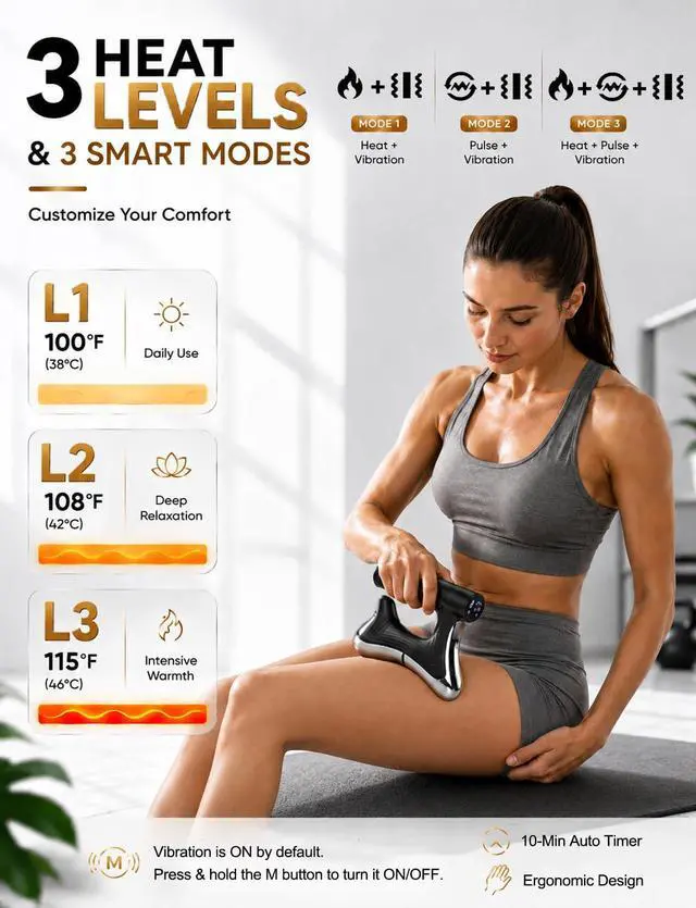 Alt view image 5 of 7 - Heated Muscle Scraper Tool, Electric Gua Sha Kit With Complete Accessories