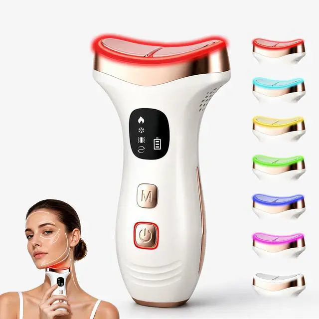 Main image of Facial Massager for Face & Neck, 7-in-1 Gua Sha Beauty Wand