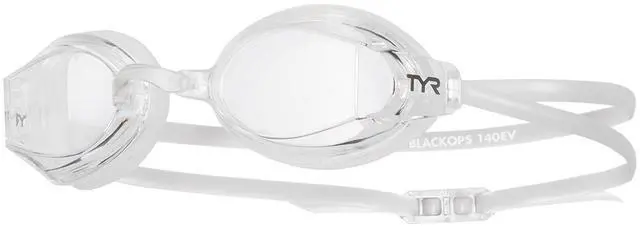 Main image of Blackops 140 EV Swim Goggles Non-Mirrored Anti-Fog Goggles for Men & Women, Low Profile Competitive Swimming Goggles for Lap Swimming & Training (Clear)