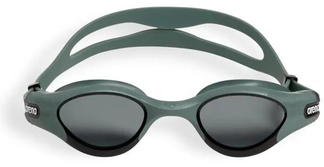 Main image of Unisex Adult The One Plus Swim Goggles for Men and Women Watertight Fit Orbit-Proof Seals Anti-Fog Coated Non-Mirror Lens, Fitness Swimmers and Triathletes, Smoke/Sage