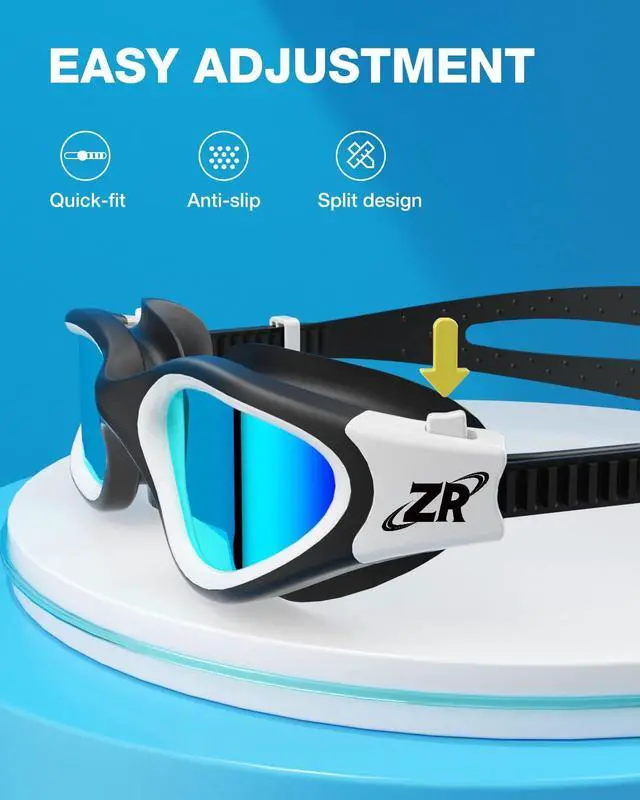 Alt view image 6 of 7 - G1 MINI Polarized Kids Swim Goggles for Boys Girls Ages 6-14