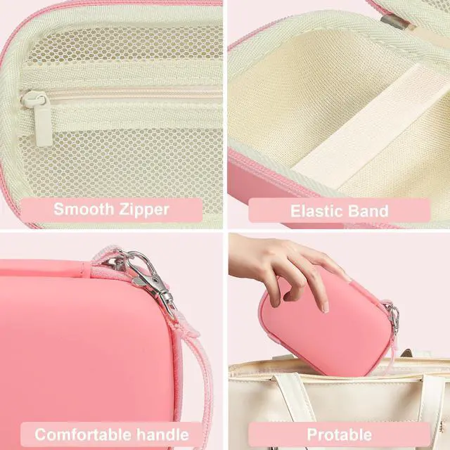Alt view image 4 of 7 - Camera Case for CAMKORY/Lecran Digital Camera - Pink